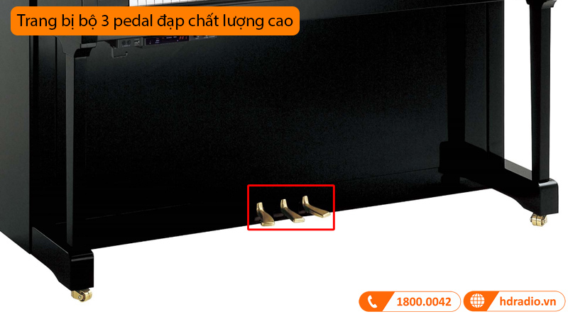 Đàn Piano Yamaha P121 SH3-10