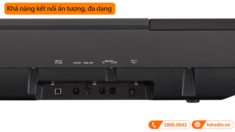 Đàn Piano Yamaha P-121, piano điện-12