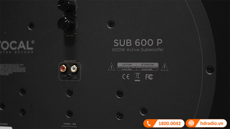 Loa Sub Focal 600P, Bass 30cm, 300W (Sub Điện)-22