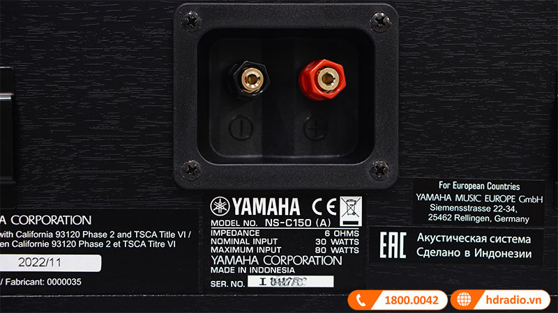 Bộ Loa Yamaha NS-P150-24