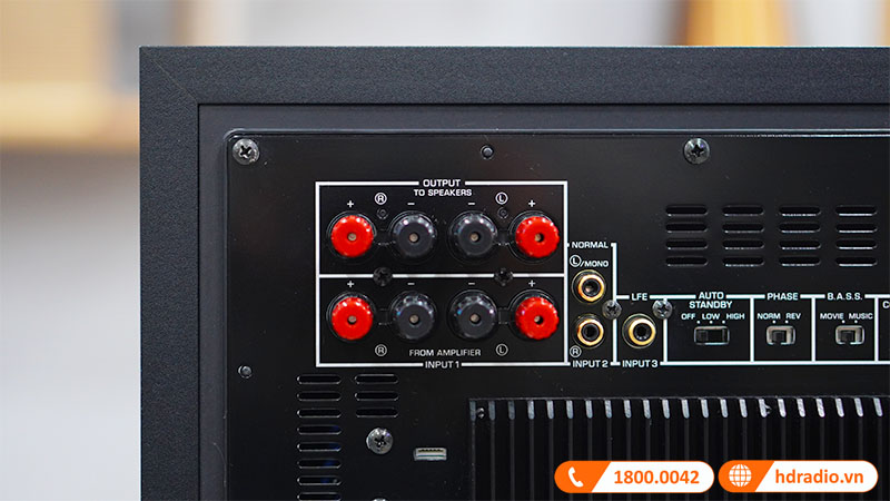 Loa sub Yamaha NS SW300, Sub điện, Bass 25cm, 250W-17