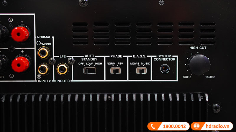 Loa sub Yamaha NS SW300, Sub điện, Bass 25cm, 250W-18