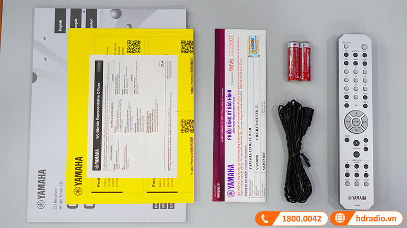 Amply Yamaha CRX-B370, 2 Kênh, 20W/CH (6 Ohm), Bluetooth-26