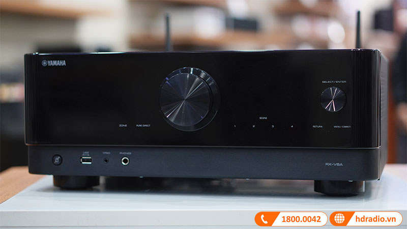 Amply Yamaha RX-V6A, 8K, 7.2 Kênh, 100W/CH, Bluetooth-5