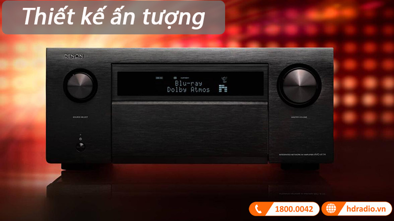 Amply Denon AVC-A1H (15.4 Kênh, 8K, 150W/ch, Heos, Bluetooth, Usb)-3