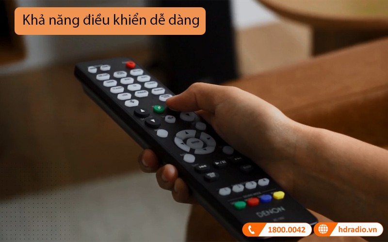 Amply Denon AVC-A1H (15.4 Kênh, 8K, 150W/ch, Heos, Bluetooth, Usb)-12