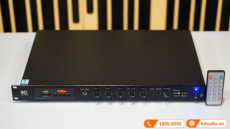 Amply ITC T-240DTB, 4 kênh, Bluetooth, USB-1