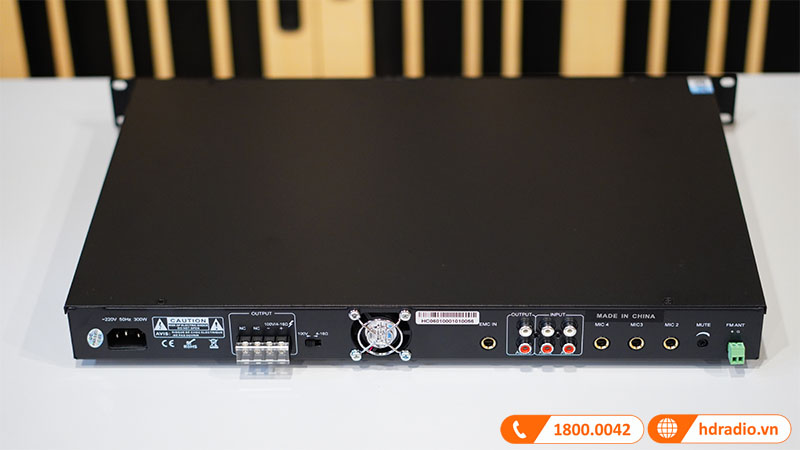 Amply ITC T-240DTB, 4 kênh, Bluetooth, USB-12