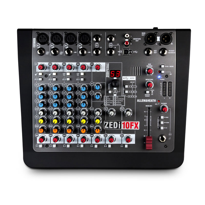 Mixer Allen & Heath ZEDi-10FX, 10 kênh-1