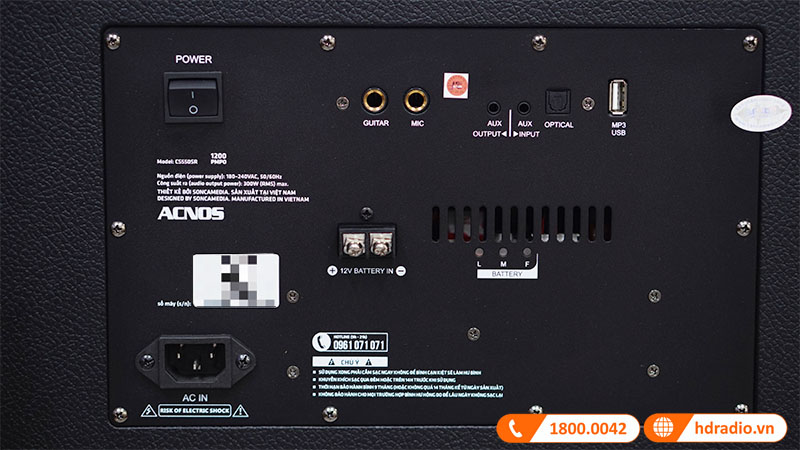 Loa Acnos CS550SR-11