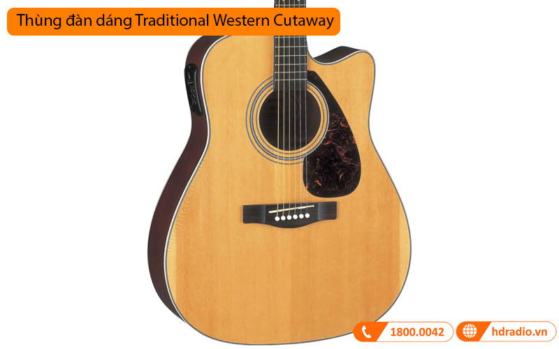 Đàn Guitar Yamaha FX370C, electro-acoustic guitar-6