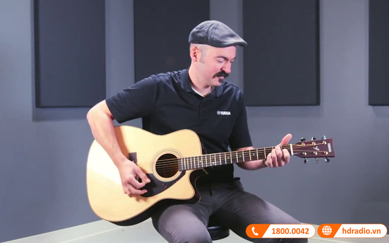 Đàn Guitar Yamaha FX370C, electro-acoustic guitar-9
