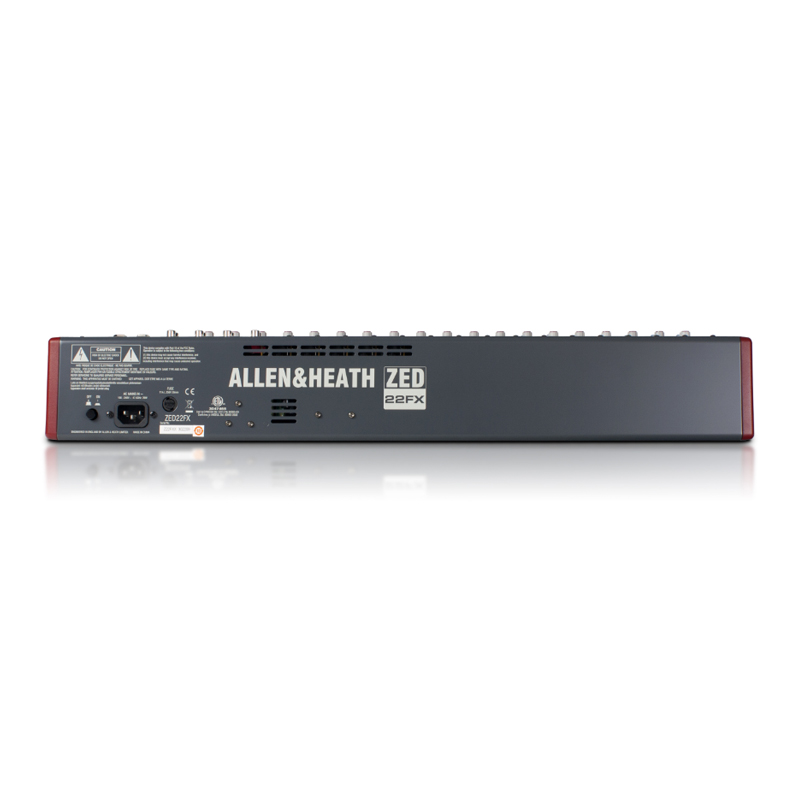 Mixer Allen & Heath ZED-22FX, Analog, 16 Mic/Line Inputs, Bộ xử lý 16 hiệu ứng-3