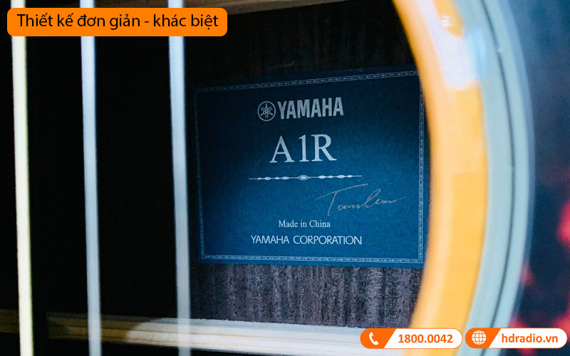 Đàn Guitar Yamaha A1R, electro-acoustic guitar-3