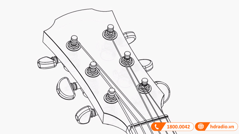 Đàn Guitar Yamaha AC1R, electro-acoustic guitar-8