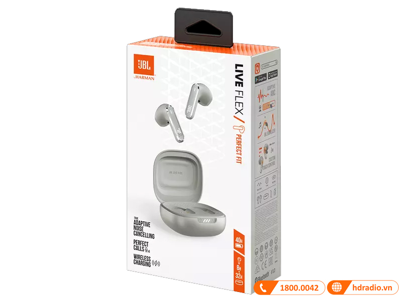 Tai Nghe JBL Live FLEX (Không Dây, Chống Ồn, Pin 8 Giờ, IP54)-10