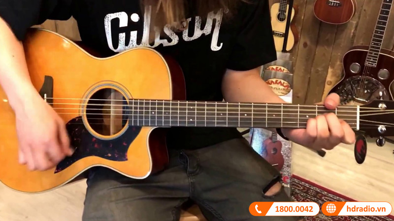 Đàn Guitar Yamaha AC1M, electro-acoustic guitar-7