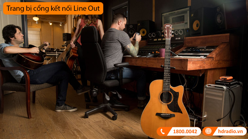 Đàn Guitar Yamaha AC5M ARE, electro-acoustic guitar-19