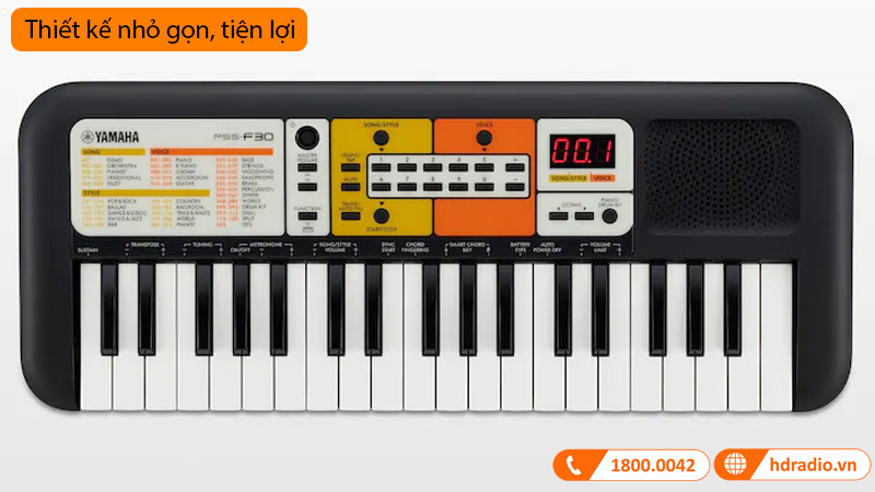 Đàn Organ Yamaha PSS-F30-2