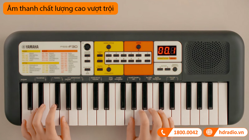 Đàn Organ Yamaha PSS-F30-3