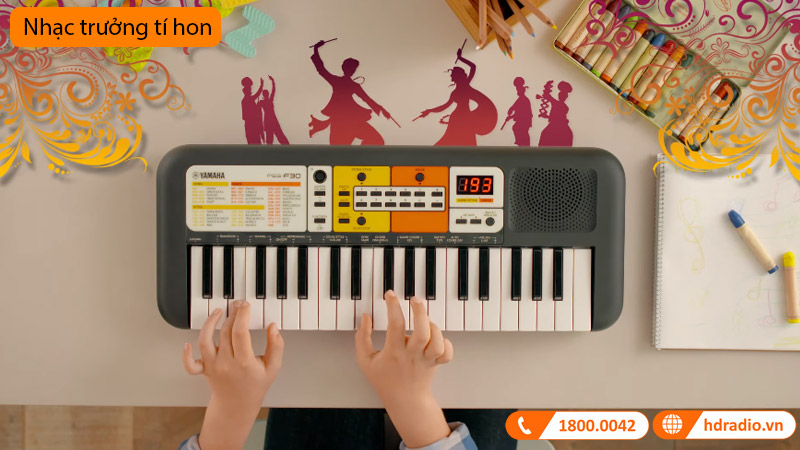 Đàn Organ Yamaha PSS-F30-8