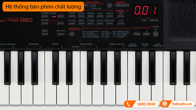 Đàn Organ Yamaha PSS-A50-8