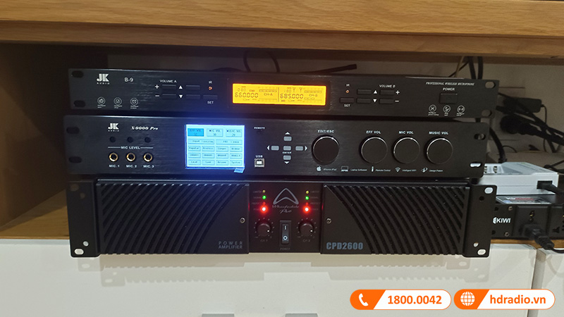 Cục công suất Wharfedale CPD2600, 650W x 2 Kênh-9