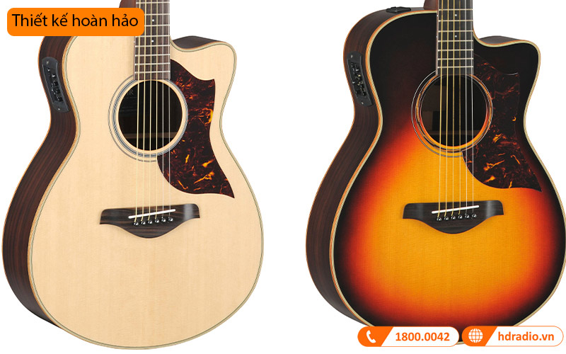 Đàn Guitar Yamaha AC3R ARE, electro-acoustic guitar-3