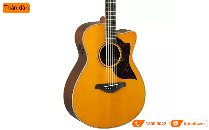 Đàn Guitar Yamaha A3R ARE, electro-acoustic guitar-11