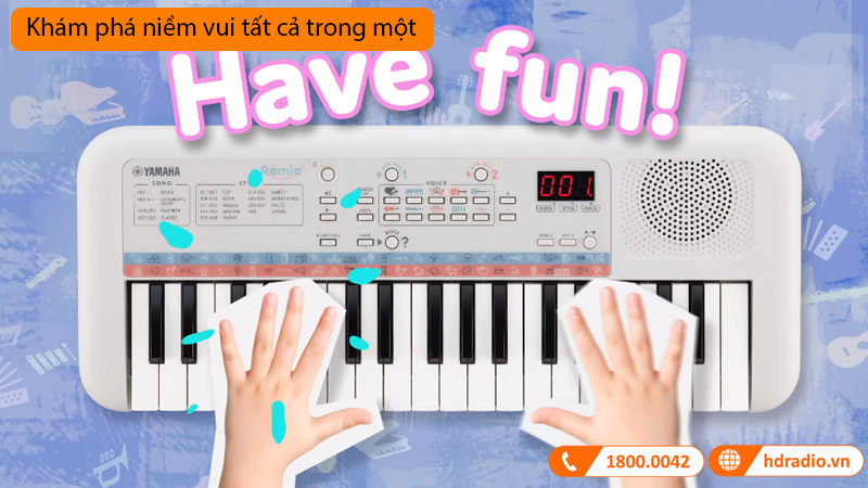 Đàn Organ Yamaha PSS-E30, organ mini-9