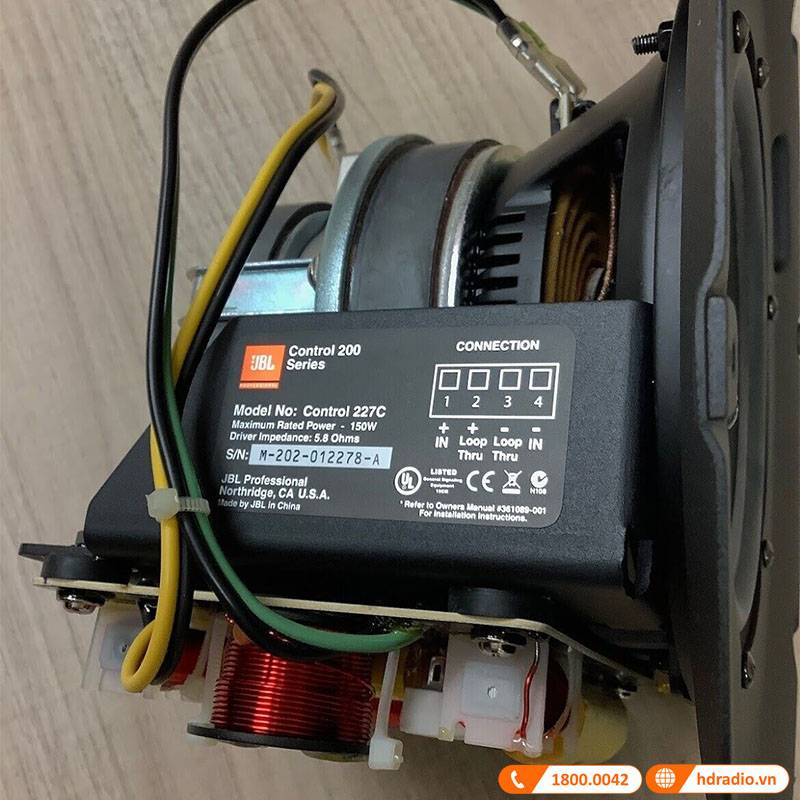 Loa âm trần JBL Control 227C, BASS 16.5CM, 150W-4