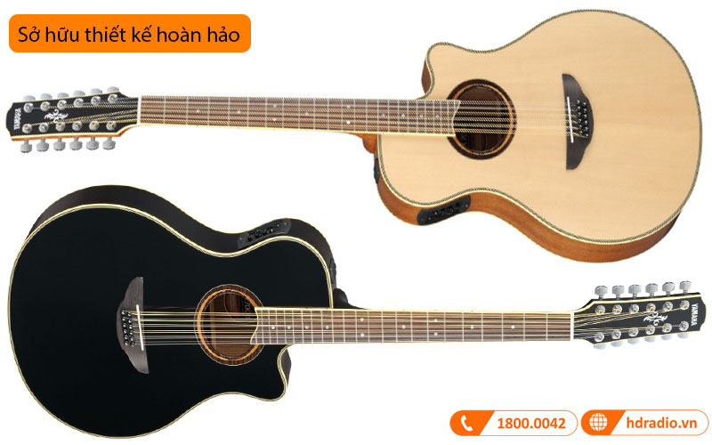 Đàn Guitar Yamaha APX700II-12, electro-acoustic guitar-3