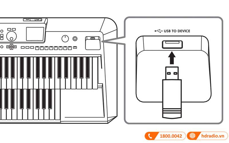 Đàn Electone Yamaha ELA-1, keyboard di động 2 tầng-27