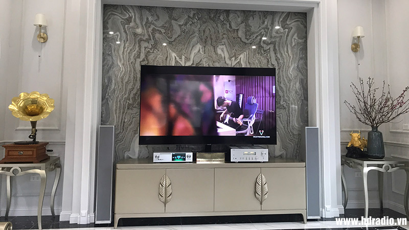 Dàn nghe nhạc Piega, Yamaha NN84 (Piega Premium 701, Yamaha A-S1200, Cocktail X45)-1