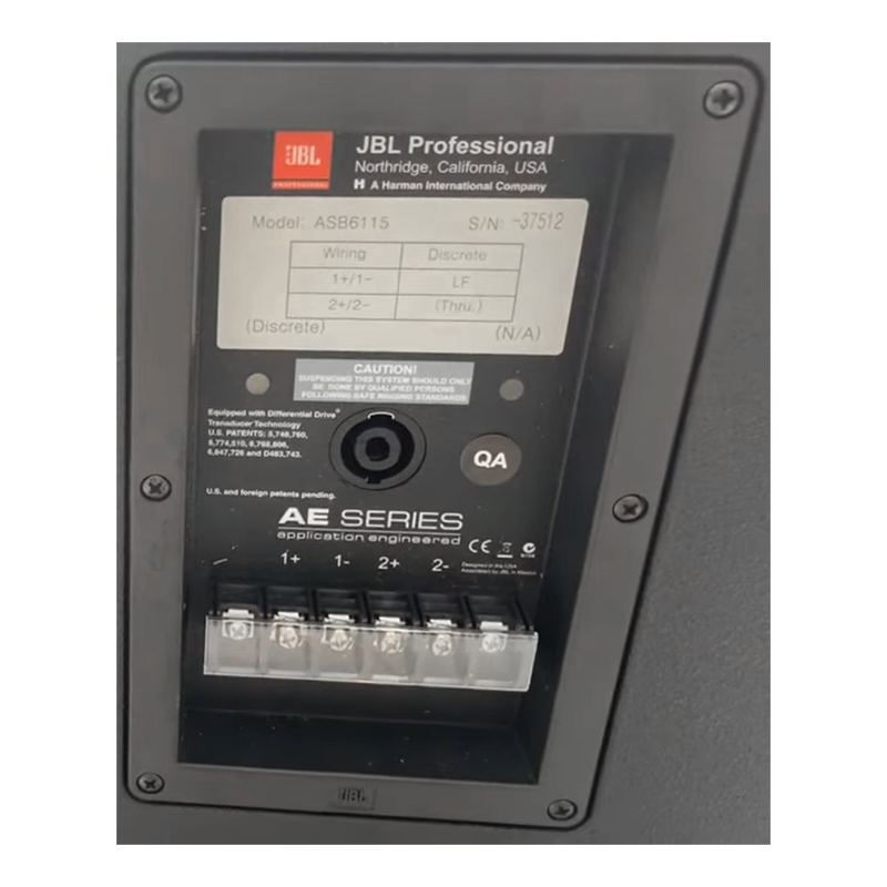 Loa sub JBL ASB 6115, Bass 40cm, 675W-3