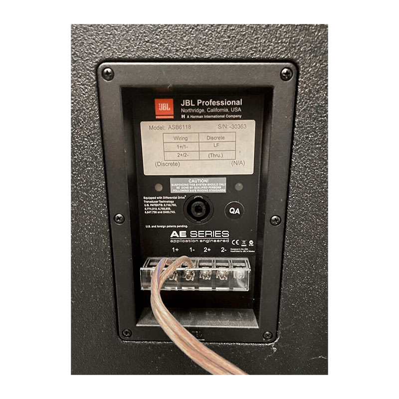 Loa sub JBL ASB 6118, Bass 50cm, 800W-4