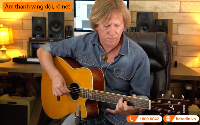 Đàn Guitar Yamaha FGC-TA, electro-acoustic guitar-5