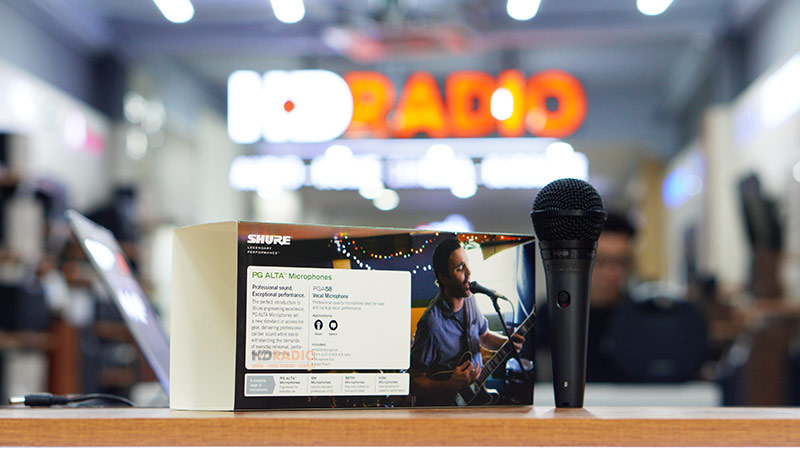 Micro có dây Shure PGA58-XLR, Dây dài 4.5m-4