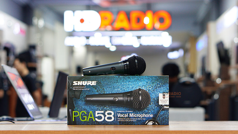Micro có dây Shure PGA58-XLR, Dây dài 4.5m-5