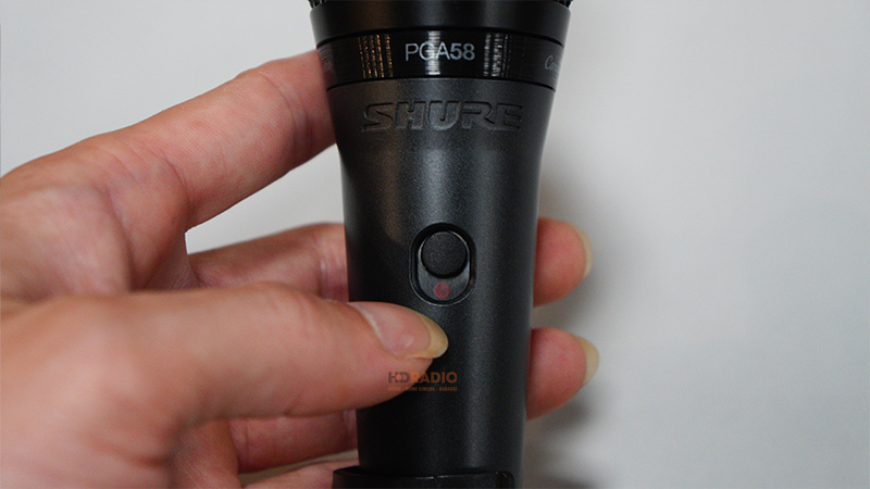 Micro có dây Shure PGA58-XLR, Dây dài 4.5m-15