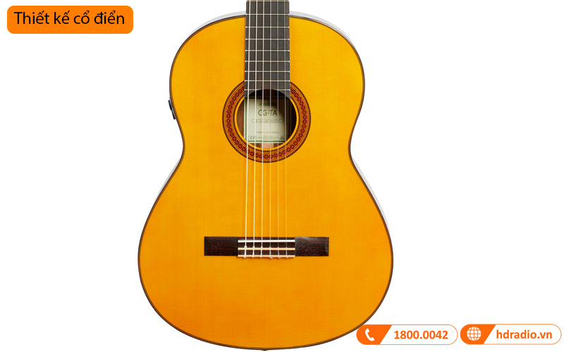 Đàn Guitar Yamaha CG-TA, electro-acoustic guitar-3