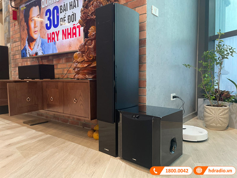 Dàn xem phim 5.1 Yamaha AT15 (Yamaha V4A + Yamaha F350 + P350 + SW300 Piano)-4