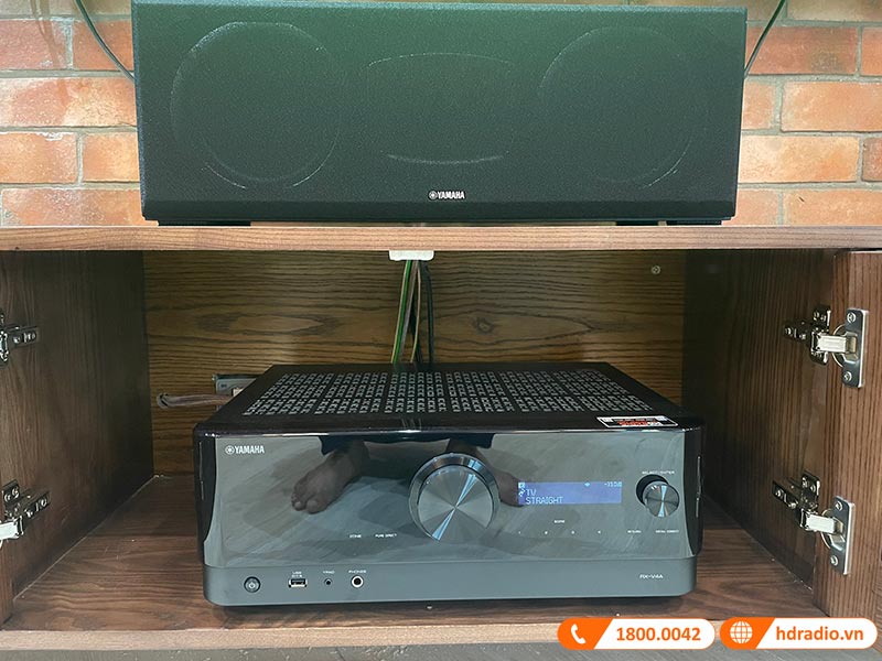 Dàn xem phim 5.1 Yamaha AT15 (Yamaha V4A + Yamaha F350 + P350 + SW300 Piano)-6