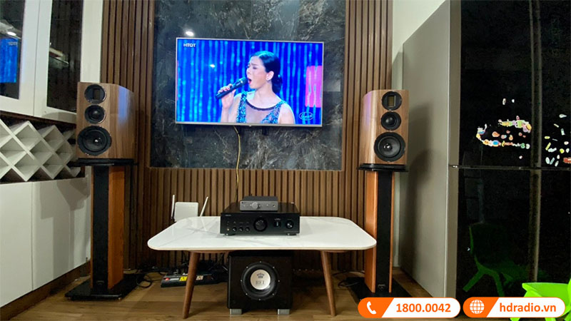 Dàn nghe nhạc Có DAC Wharfedale Cambridge NN87 (Wharfedale EVO4.2, Sub Rel T7X, Cambridge DacMagic 200M, Denon PMA-900HNE)-2