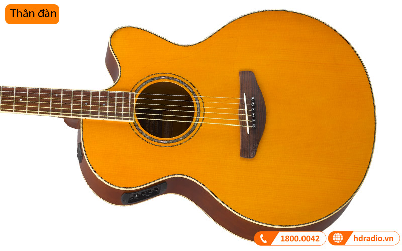 Đàn Guitar Yamaha CPX600, electro-acoustic guitar-6