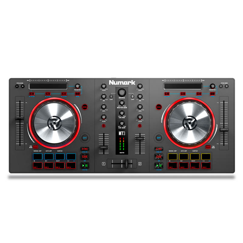 Bàn DJ Numark Mixtrack 3 - Virtual DJ, 16 pads, 1.8 kg, Hàng mới-1