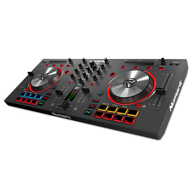 Bàn DJ Numark Mixtrack 3 - Virtual DJ, 16 pads, 1.8 kg, Hàng mới-2