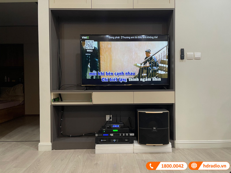 Dàn karaoke JBL Cao cấp GD45 (JBL Pasion 10, KVS500, KX180A, VM300)-1