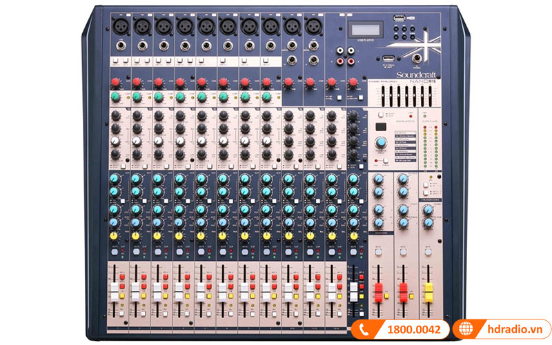 Bàn Mixer Soundcraft Nano M16-1