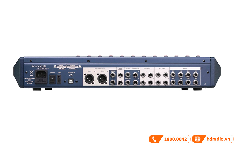 Bàn Mixer Soundcraft Nano M16-4